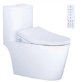 Bồn cầu 1 khối nắp điện tử Caesar C1364F+TAF512H