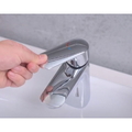 Vòi rửa mặt nóng lạnh 1 chân gắn chậu American Standard WF-1M01