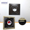 Phễu thu sàn hoa văn song ngư giả cổ 120×120 Hiwin FD-4602 