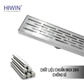 Thoát sàn dài sus304 thoát siêu nhanh Hiwin FD-75302