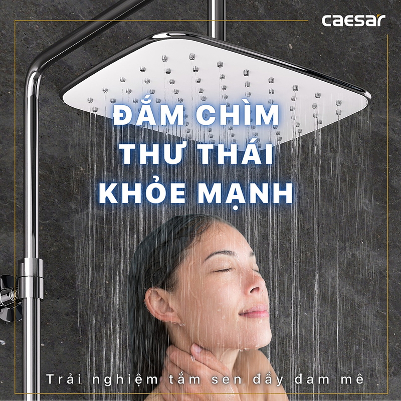 Cây Sen Tắm Đứng Caesar BS127