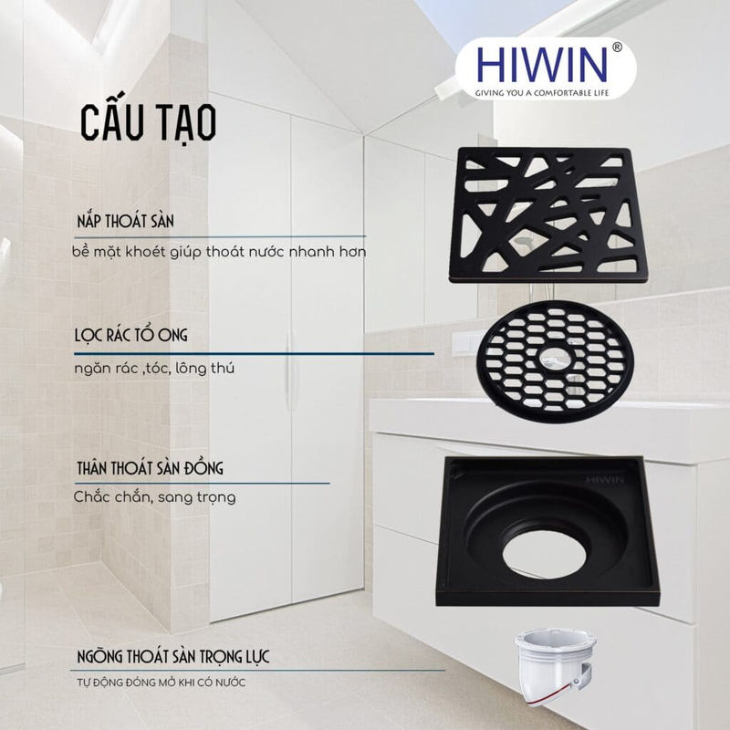 Ga thoát sàn siêu nhanh Hiwin FD-1415