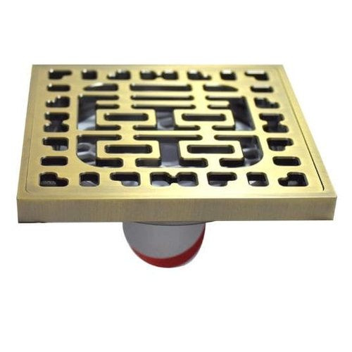 Thoát sàn đồng giả cổ song hỷ mặt vuông thoát nhanh, ngăn mùi Hiwin FD-1412