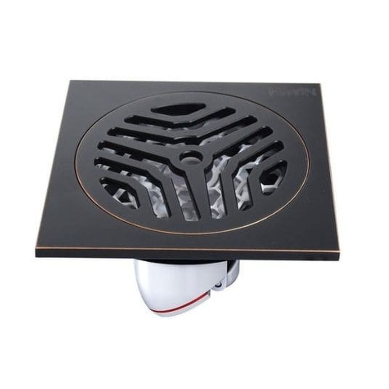 Ga thoát sàn đồng mạ đen thoát nhanh, ngăn mùi Hiwin FD-1122B