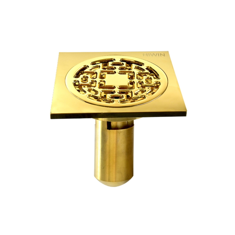 Ga thoát sàn mạ vàng chống mùi hôi Hiwin FD-3112