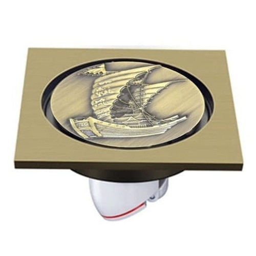 Ga thoát sàn giả cổ hoa văn thuận buồm xuôi gió, ngăn mùi Hiwin FD-1506