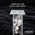 Ga thoát sàn máy giặt màu bóng gương Hiwin FD-1101W