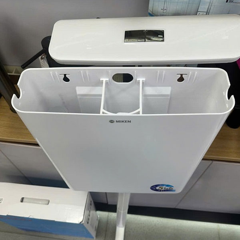 Két nước cho bồn cầu xổm và bồn cầu 2 nhấn Miken MK-212
