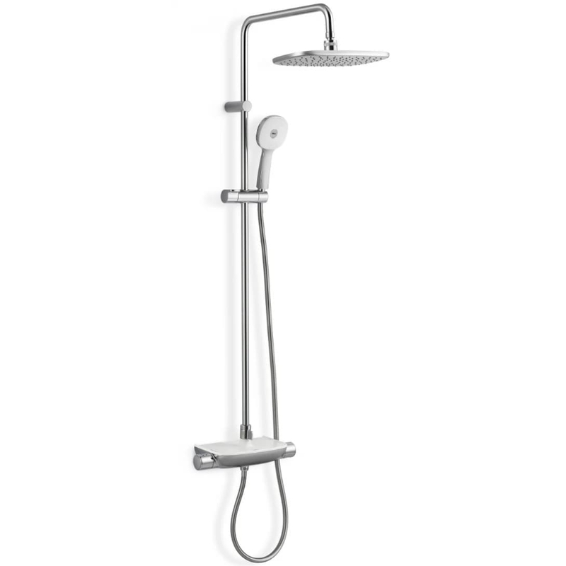 Vòi sen tắm nhiệt độ cây đứng nóng lạnh Inax BFV-619T