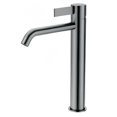 Vòi chậu Lavabo nóng lạnh thân cao Hilux 8681-3-Grey 