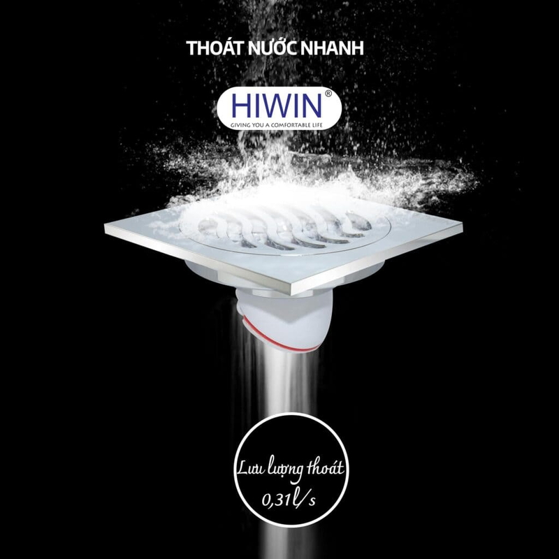 Ga thoát sàn sàn ngăn mùi Hiwin FD-1121H