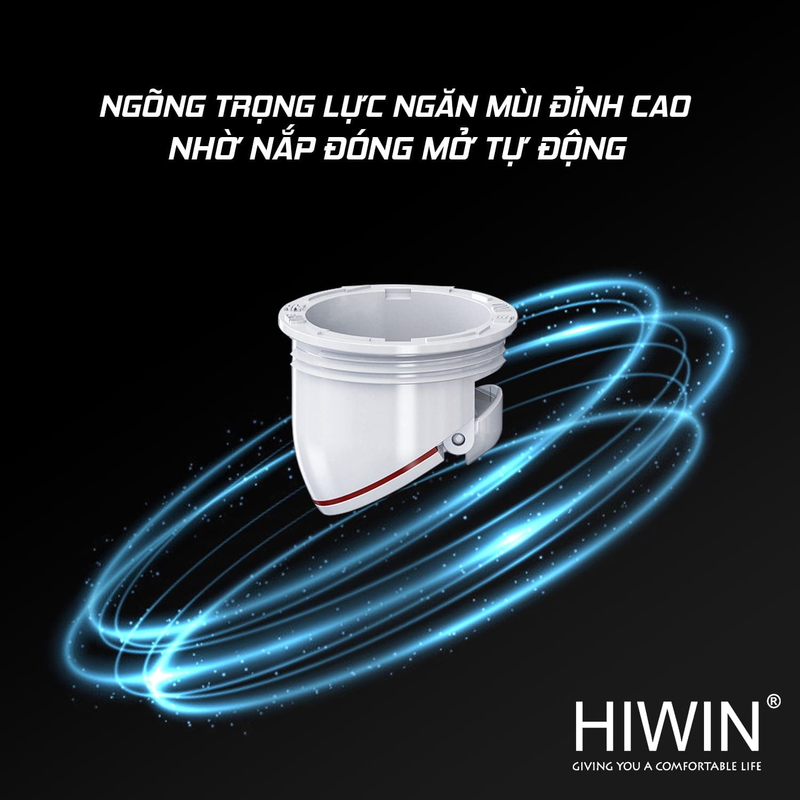 Ga thoát sàn inox 304 chống hôi thoát nước nhanh Hiwin FD-1001