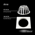 Cầu chắn rác inox chuẩn ASTM Mỹ Hiwin FD-100