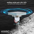 Ga thoát sàn mặt mờ lát gạch thoát nước nhanh Hiwin FD-1901S