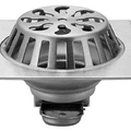 Cầu chắn rác phi 76 inox 304 cao cấp mặt xước mờ Hiwin FD-76