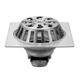 Cầu chắn rác phi 76 inox 304 cao cấp mặt xước mờ Hiwin FD-76