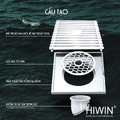 Ga thoát sàn inox 304 thoát nước nhanh Hiwin FD-4852
