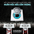Ga thoát sàn inox 304 chống hôi thoát nước nhanh Hiwin FD-8210A