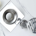 Ga thoát sàn inox 304 chống hôi thoát nước nhanh Hiwin FD-8210A