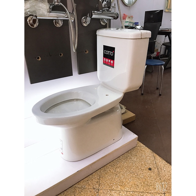 Bàn Cầu 2 Khối Xả Nhấn COTTO C1331