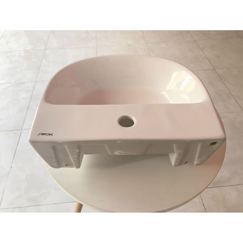 Lavabo chậu rửa mặt treo tường để bàn Saguaro Jade 1 lỗ