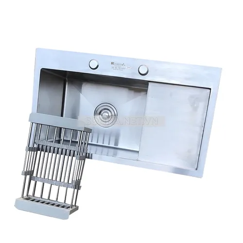 Chậu rửa bát inox 1 hố Kagol K7040B