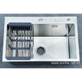 Chậu rửa bát inox 1 hố Kagol K6845