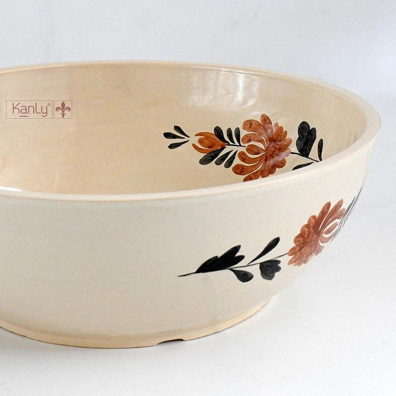 Chậu gốm mỹ thuật Kanly GV105