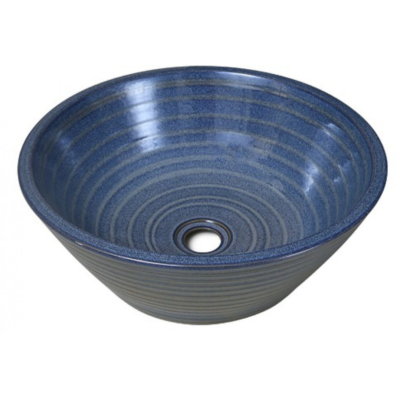Chậu lavabo đặt bàn sứ mỹ thuật Kanly SU018