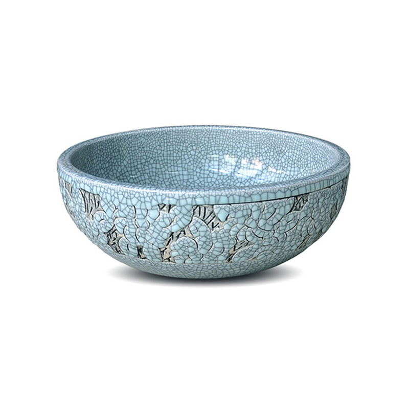 Chậu lavabo đặt bàn sứ mỹ thuật Kanly SU126