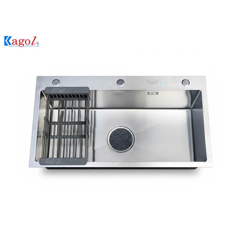 Chậu rửa bát inox 1 hố Kagol K8245