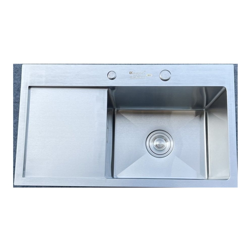 Chậu rửa bát inox 1 hố có bàn chờ trái Kagol K7040BT