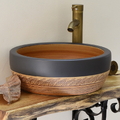Chậu lavabo đặt bàn sứ mỹ thuật Kanly SU015 