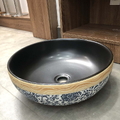 Chậu lavabo đặt bàn sứ mỹ thuật Kanly SU113