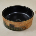 Chậu lavabo đặt bàn sứ mỹ thuật Kanly SU116