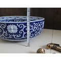 Chậu lavabo đặt bàn sứ mỹ thuật Kanly SU120