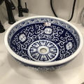 Chậu lavabo đặt bàn sứ mỹ thuật Kanly SU120