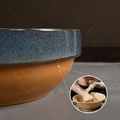 Chậu lavabo đặt bàn sứ mỹ thuật Kanly SU311