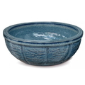 Chậu lavabo mỹ thuật bằng sứ Kanly SU124
