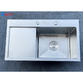 Chậu rửa bát inox 1 hố có bàn chờ trái Kagol K7040BT