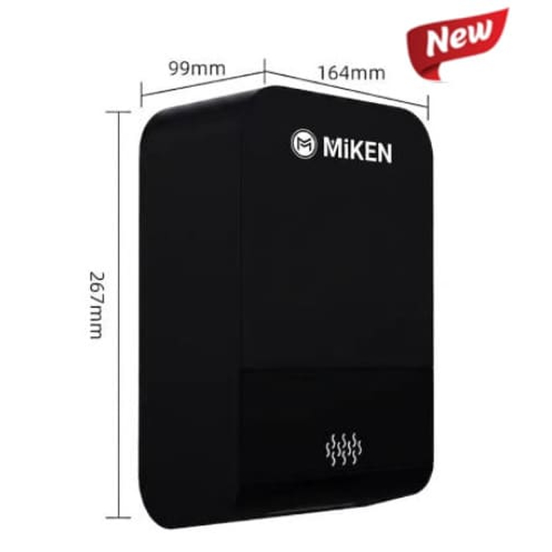 Máy sấy tay mini màu đen Miken MST-A3912-B