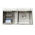 Chậu rửa bát inox 2 hố cân Kagol K8850