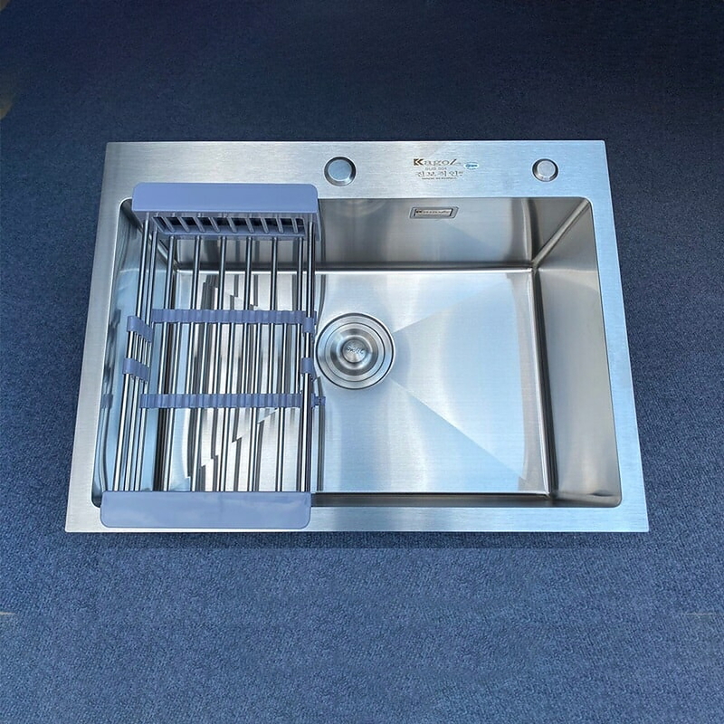 Chậu rửa bát 1 hố Inox 304 Kagol K4540 304