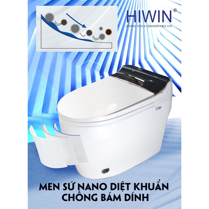 Bồn cầu thông minh cao cấp Hiwin MT-888