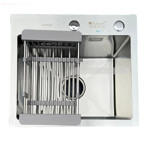 Chậu rửa bát 1 hố Inox 304 Kagol K4540 304