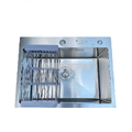 Chậu rửa bát inox 1 hố Inox 304 Kagol K6045 304