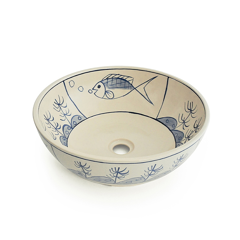 Chậu gốm mỹ thuật Kanly GV102