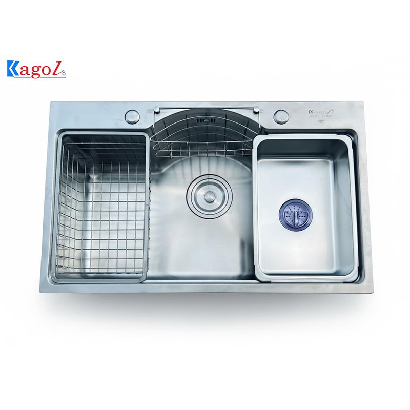 Chậu rửa bát inox 304 1 hố Kagol K7848 304