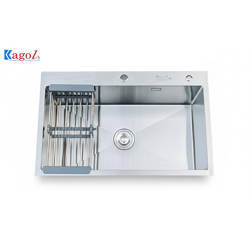 Chậu rửa bát inox 304 1 hố Kagol K8050 304