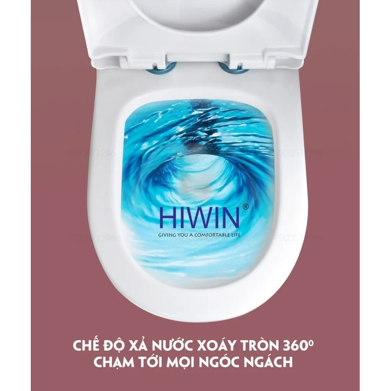 Bồn cầu nguyên khối cao cấp HIWIN MT-2016